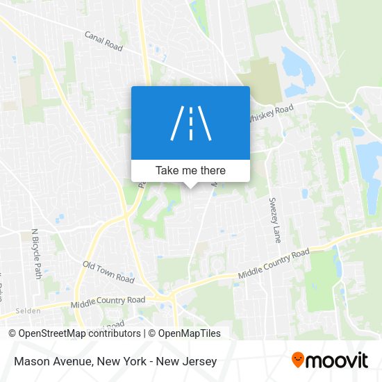Mapa de Mason Avenue