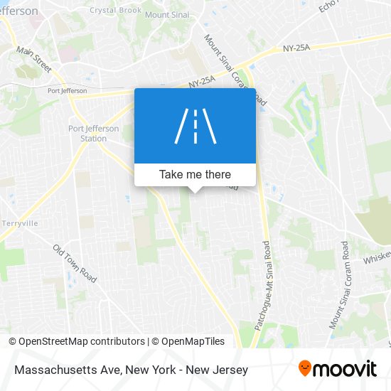 Massachusetts Ave map