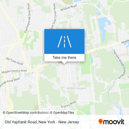 Mapa de Old Yaphank Road