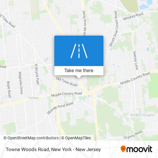 Mapa de Towne Woods Road