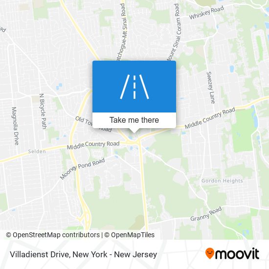 Villadienst Drive map