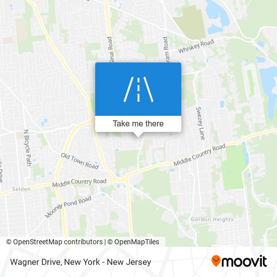 Wagner Drive map