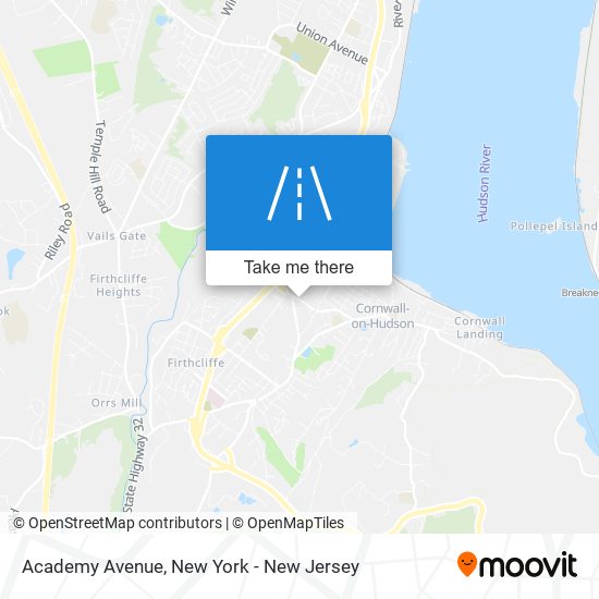 Academy Avenue map