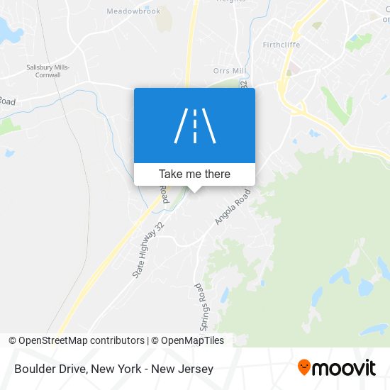 Mapa de Boulder Drive