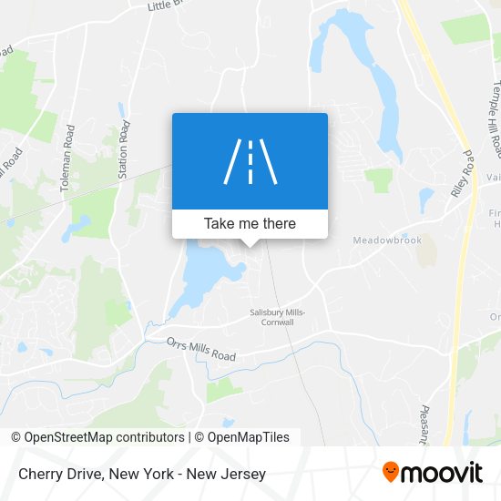 Mapa de Cherry Drive
