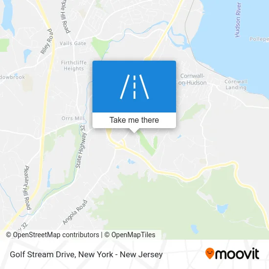 Golf Stream Drive map