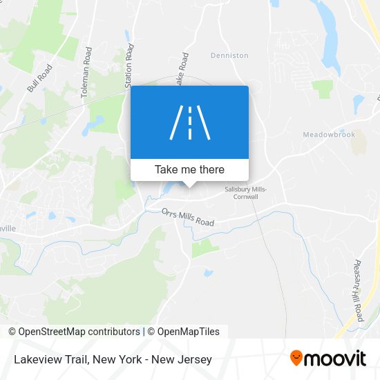 Mapa de Lakeview Trail