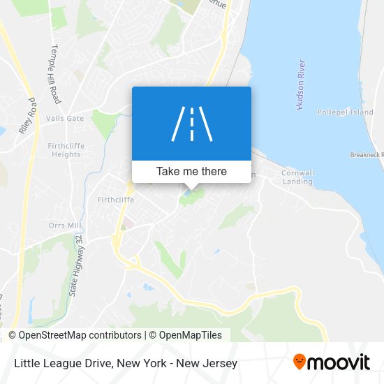 Mapa de Little League Drive
