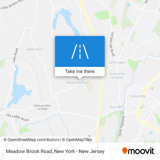 Meadow Brook Road map