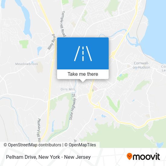 Mapa de Pelham Drive