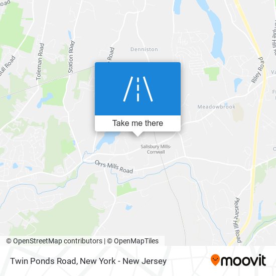 Mapa de Twin Ponds Road