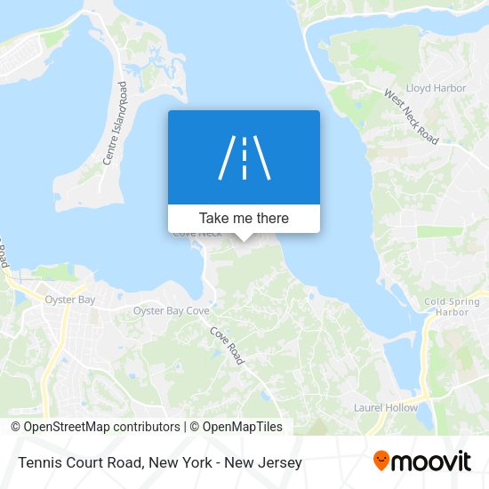Mapa de Tennis Court Road