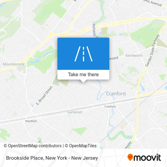 Mapa de Brookside Place