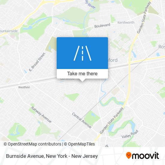 Mapa de Burnside Avenue