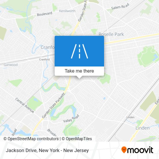 Mapa de Jackson Drive