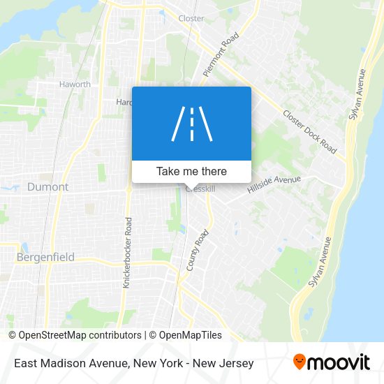 Mapa de East Madison Avenue