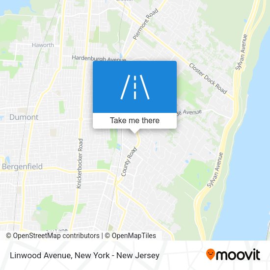 Mapa de Linwood Avenue