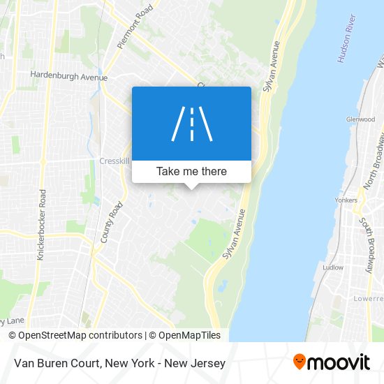Mapa de Van Buren Court