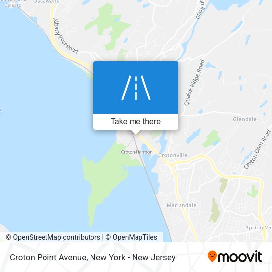 Mapa de Croton Point Avenue