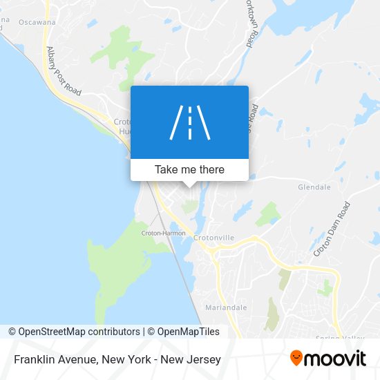 Mapa de Franklin Avenue