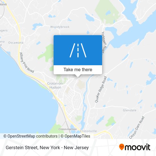 Mapa de Gerstein Street