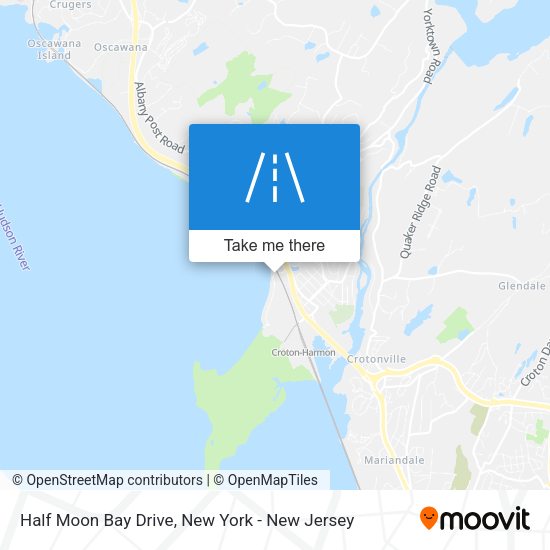 Half Moon Bay Drive map