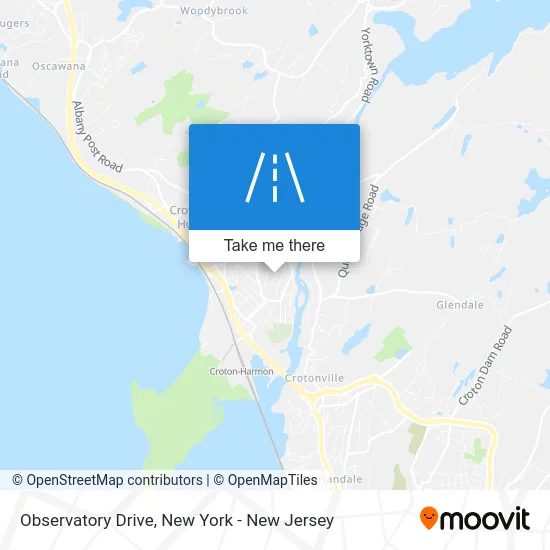 Observatory Drive map