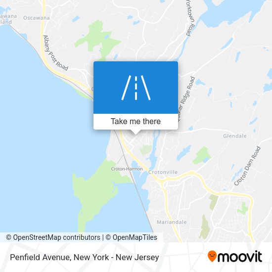 Mapa de Penfield Avenue