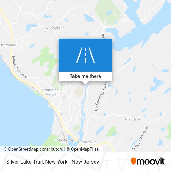 Mapa de Silver Lake Trail