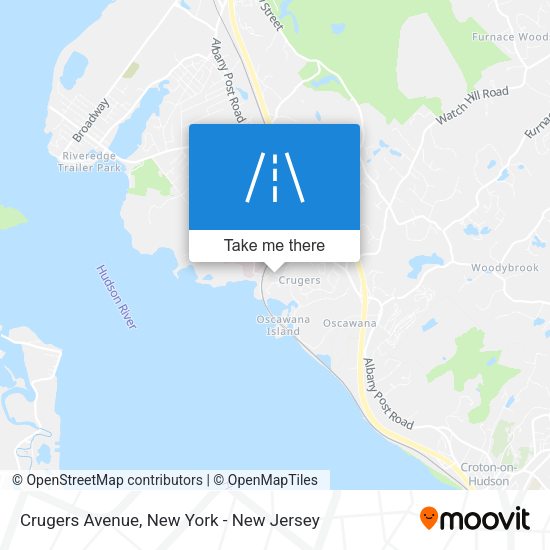 Mapa de Crugers Avenue