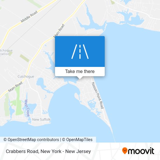 Mapa de Crabbers Road