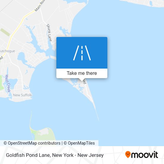 Mapa de Goldfish Pond Lane