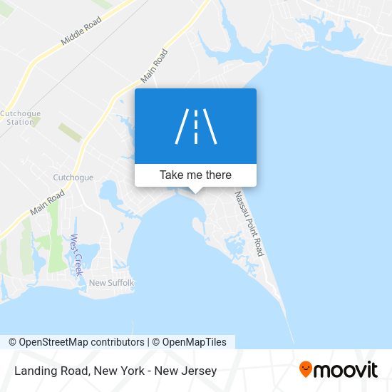 Mapa de Landing Road