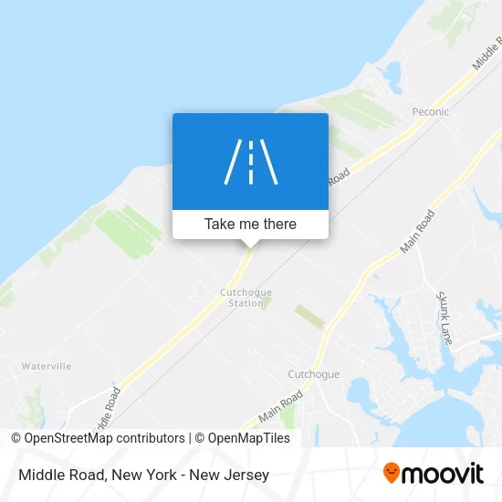 Mapa de Middle Road