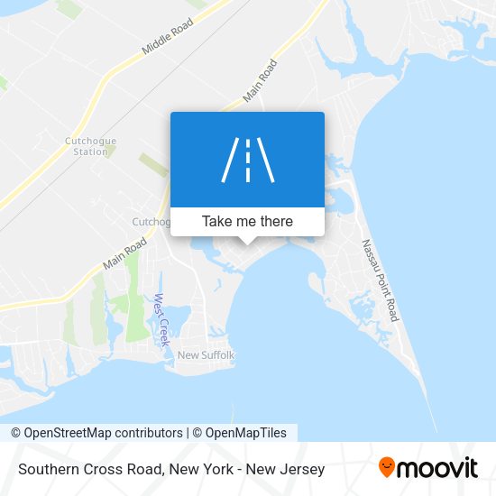 Mapa de Southern Cross Road