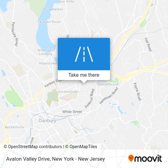 Avalon Valley Drive map