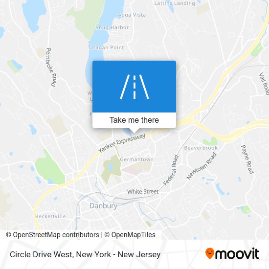 Mapa de Circle Drive West