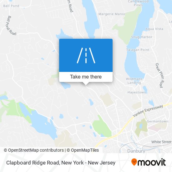Mapa de Clapboard Ridge Road