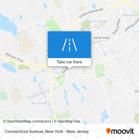 Mapa de Connecticut Avenue