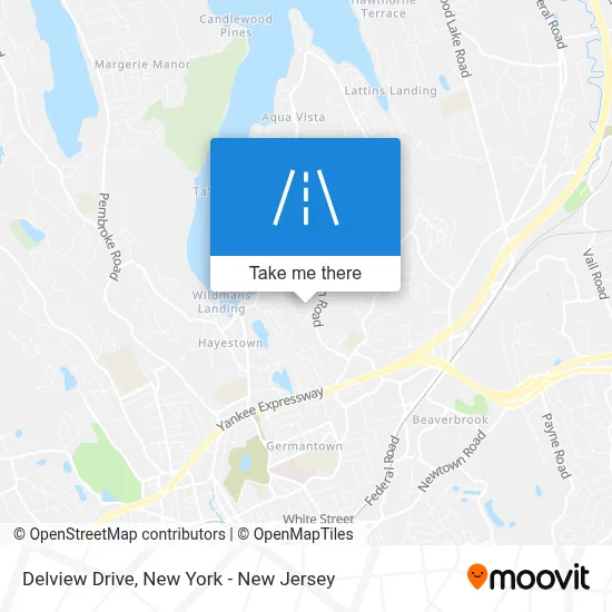Delview Drive map