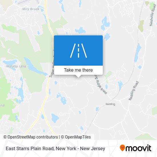 Mapa de East Starrs Plain Road
