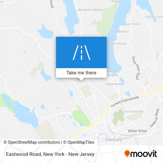 Mapa de Eastwood Road