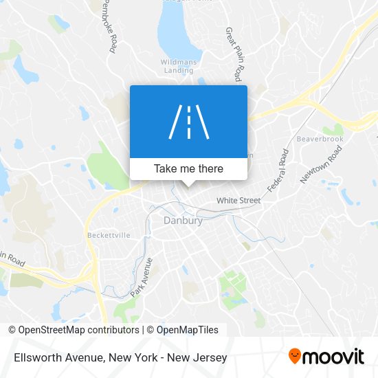 Mapa de Ellsworth Avenue