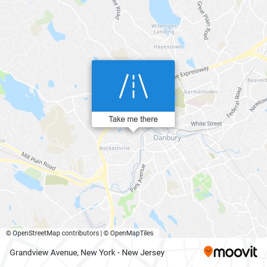 Grandview Avenue map