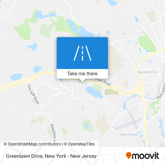 Mapa de Greenlawn Drive