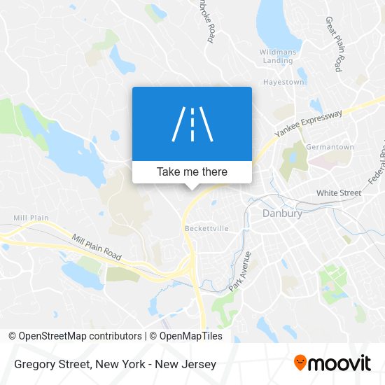 Mapa de Gregory Street