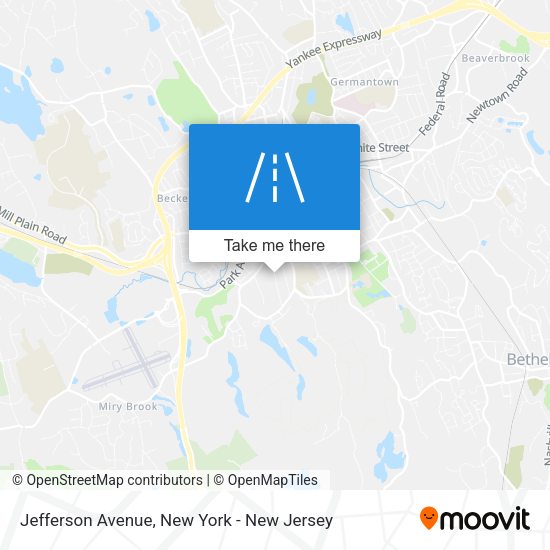 Mapa de Jefferson Avenue
