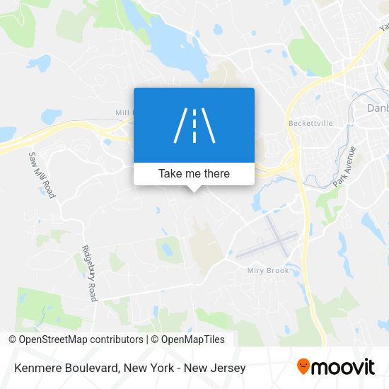 Kenmere Boulevard map