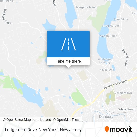 Ledgemere Drive map