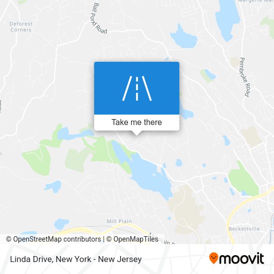 Linda Drive map